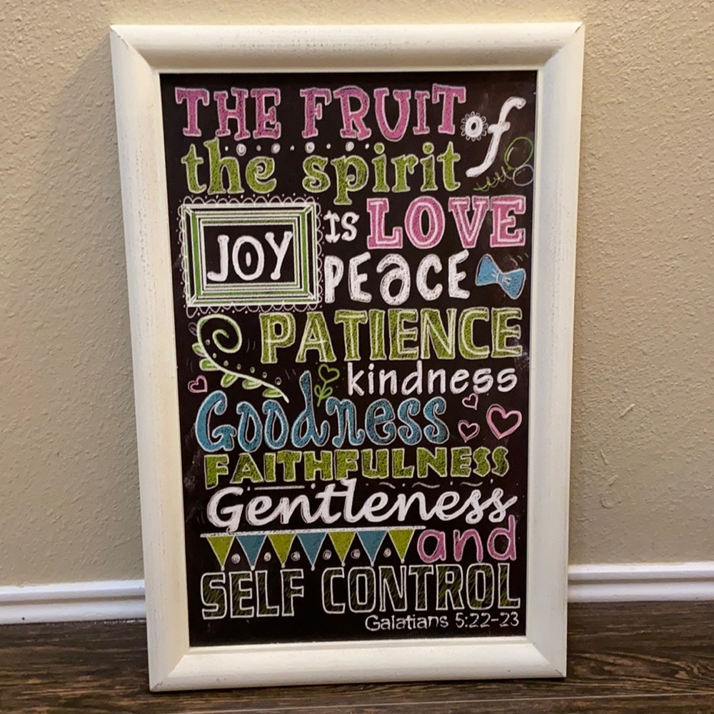 Picture. Fruits of the spirit